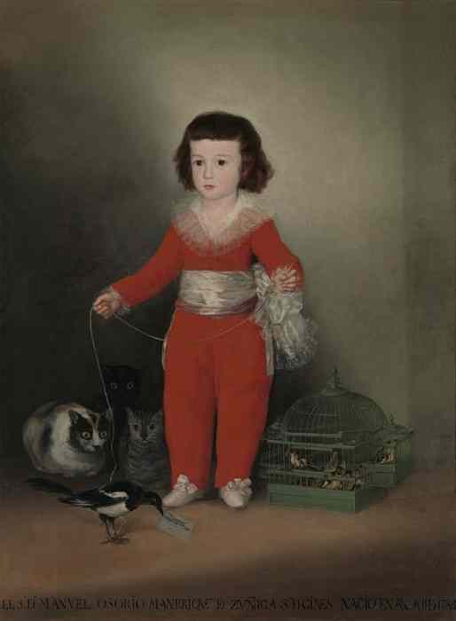 Francisco Goya: Manuel Osorio Manrique de Z&uacute;&ntilde;iga, um 1788