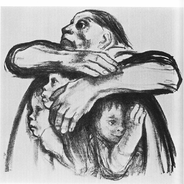 Käthe Kollwitz: Saatfrüchte sollen nicht vermahlen werden, 1942