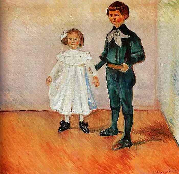 Edvard Munch: Die Kinder Esche, 1905