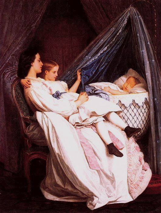 Auguste Toulmouche: Der Neuank&ouml;mmling, 1861